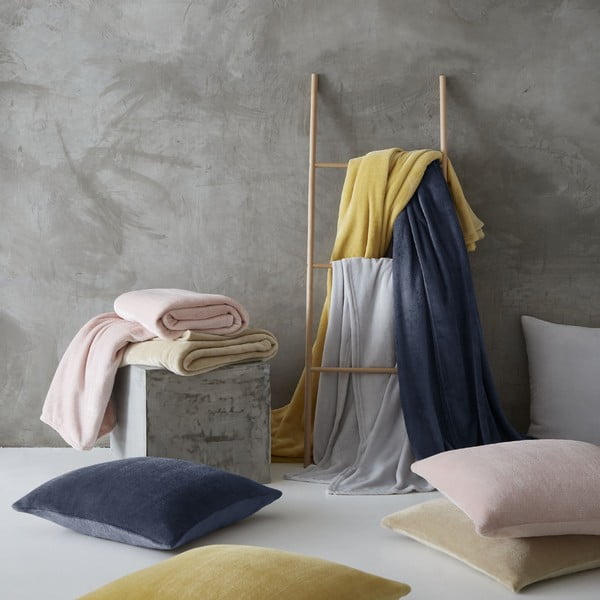 Zils gultas pārklājs 200x240 cm Raschel – Catherine Lansfield-image-1