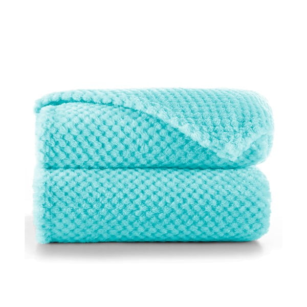 Tirkīza mikrošķiedras gultas pārklājs DecoKing Henry, 210 x 170 cm-image-2