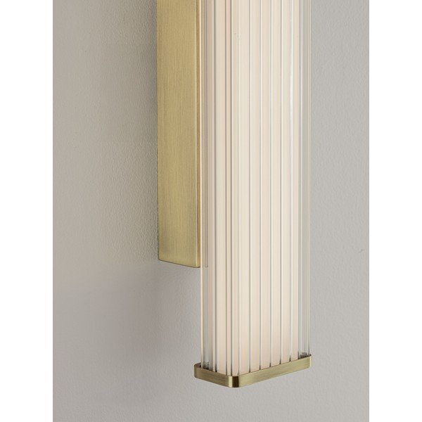 Matētas zelta krāsas metāla LED sienas lampa Misty – Nova Luce-image-3