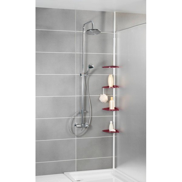 Rozā teleskopiskais dušas plaukts Wenko Compact-image-1