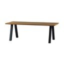 Masīvkoka dārza ēdamgalds 81x210 cm Tablo – WOOOD