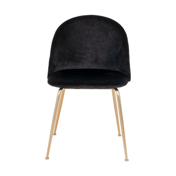 Melni samta pusdienu krēsli (2 gab.) Geneve – House Nordic-image-1