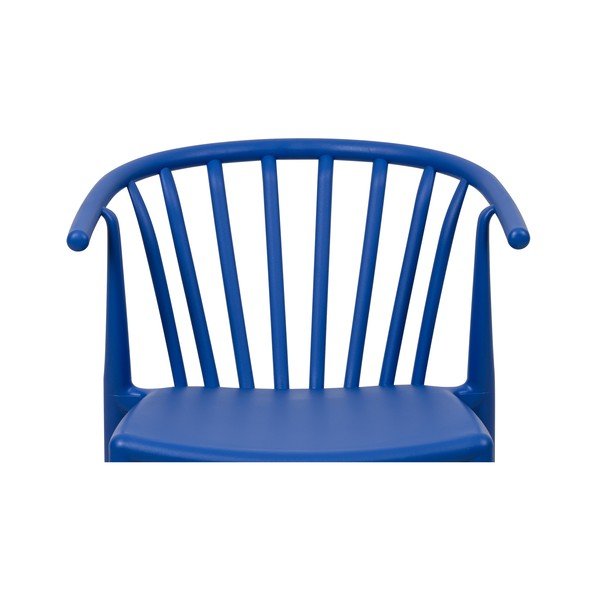 Zils plastmasas dārza krēsls Capri – Bonami Essentials-image-4