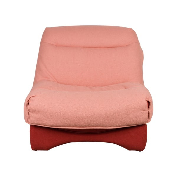 Sarkans/rozā atpūtas krēsls Twister – White Label-image-2