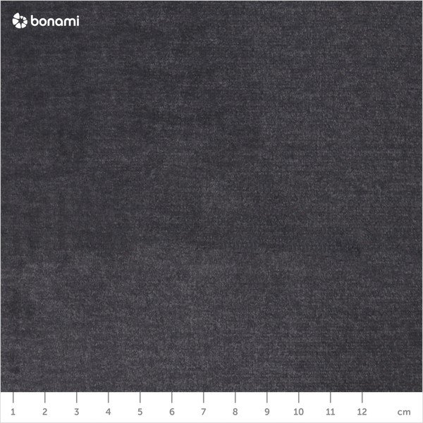Tumši pelēks samta salokāms/ar uzglabāšanas vietu stūra dīvāns (ar kreiso stūri/L veida) Laurence – ELTAP-image-4