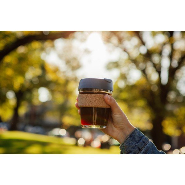 Melna/brūna ceļojumu krūze 340 ml Brew Cork Nitro M – KeepCup-image-1