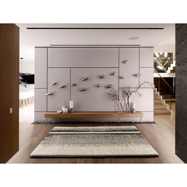 Bēšs paklājs 135x190 cm Noruega – Universal-image-1