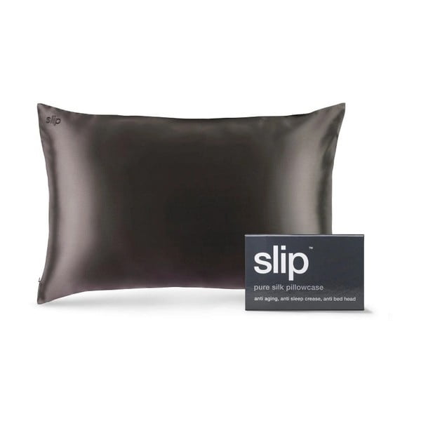 Zīda spilvendrāna 51x76 cm Charcoal – slip-image-4