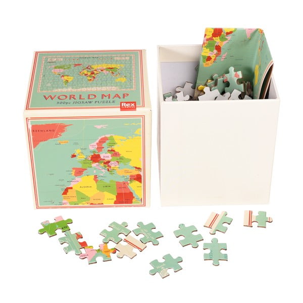 Bērnu puzle Rex London World Map