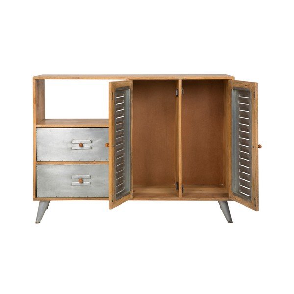 Mango koka kumode ar 2 atvilktnēm Canett Leipzig-image-2