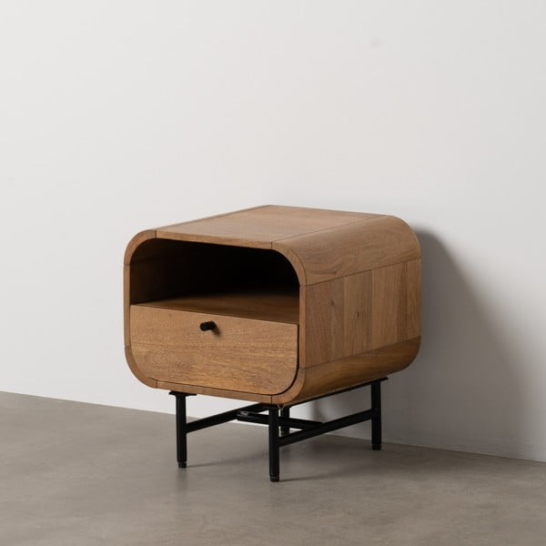 Dabīga toņa mango masīvkoka naktsskapītis Mahón – Ixia-image-1