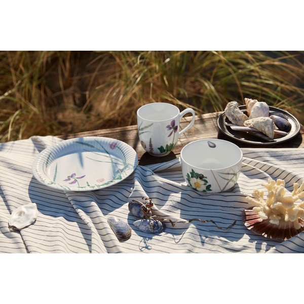 Balts deserta porcelāna šķīvis ø 22 cm Hammershøi Summer – Kähler Design-image-2