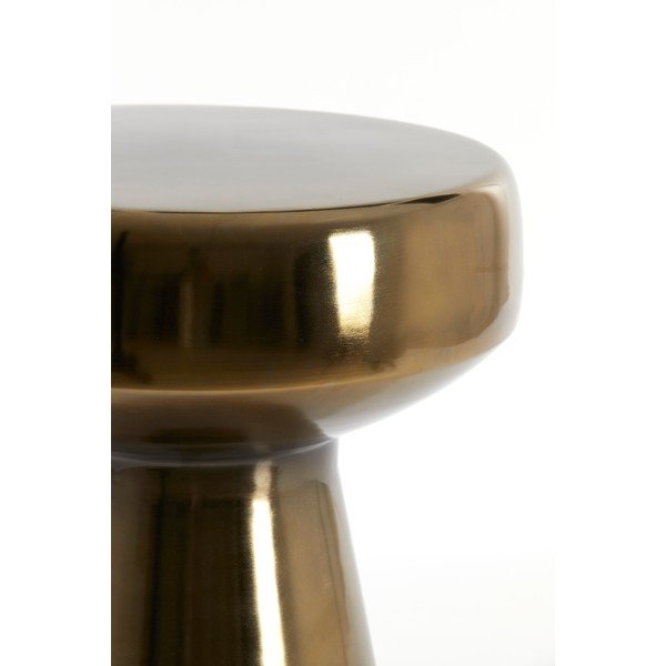 Metāla apaļš sānu galdiņš ø 38 cm Dakwa – Light & Living-image-1