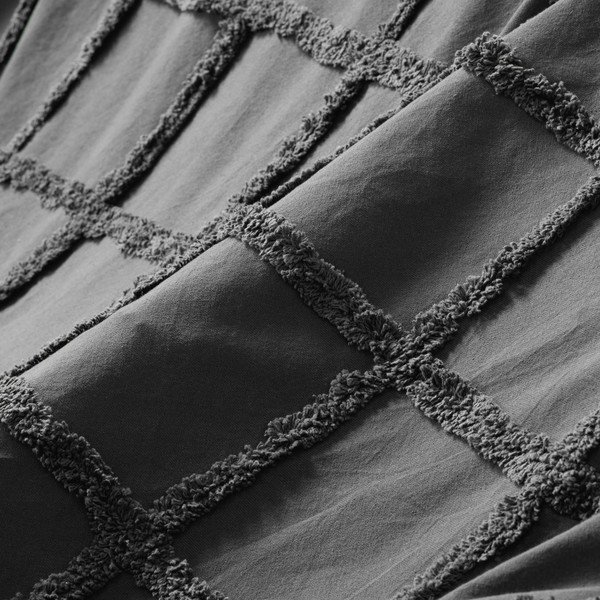 Kokvilnas pleds 125x150 cm Calyssa – douceur d'intérieur-image-1