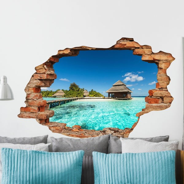 Uzlīme Ambiance Beach Villas on Tropical Island, 60 x 90 cm