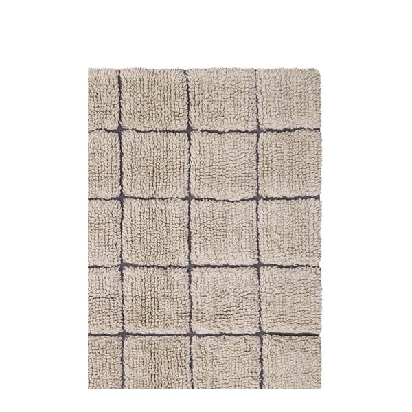 Bēšs ar rokām darināts vilnas paklājs 170x240 cm Mosaic Sandstone – Lorena Canals