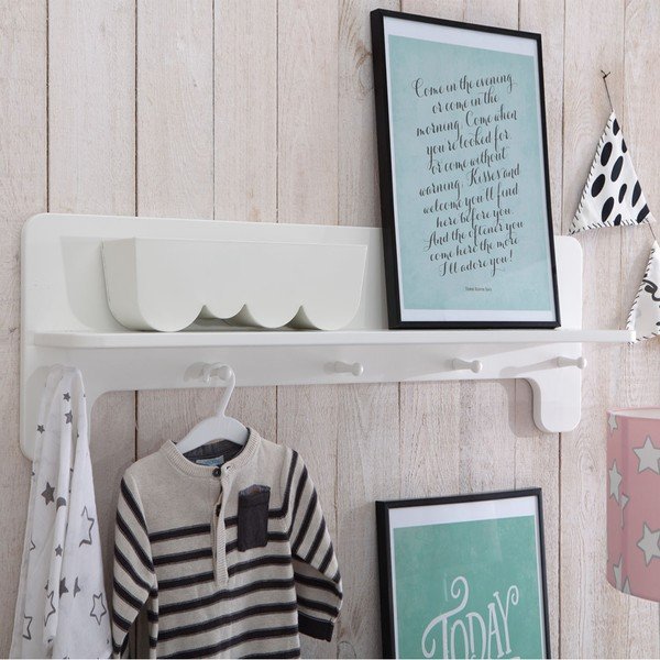 Balts sienas plaukts Pinio Moon-image-2