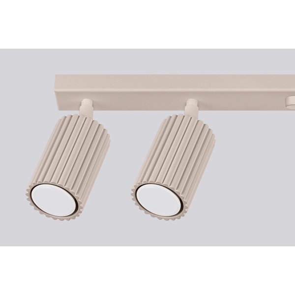 Pelēkbrūna metāla prožektora tipa lampa 6,5x117 cm Gleam – Sollux-image-3