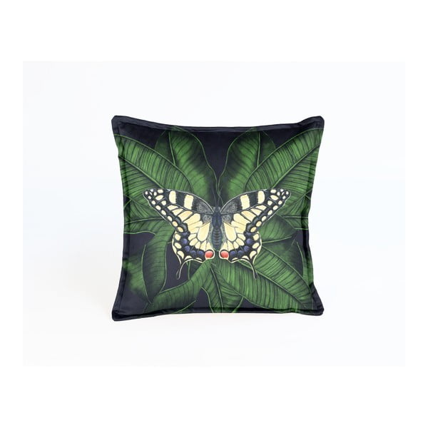 Dekoratīvs spilvendrāna pārvalks Velvet Atelier Butterfly, 45 x 45 cm