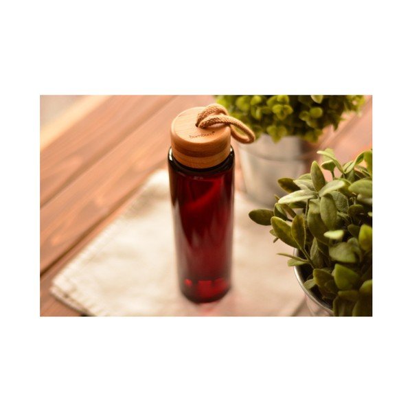 Stikla pudele ar bambusa vāciņu Bambum Diem, 500 ml-image-1