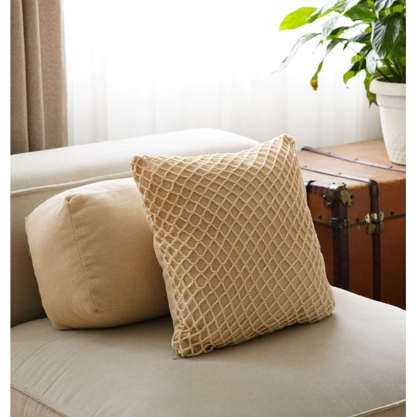 Kokvilnas spilvendrāna 43x43 cm Net – Mioli Decor-image-3