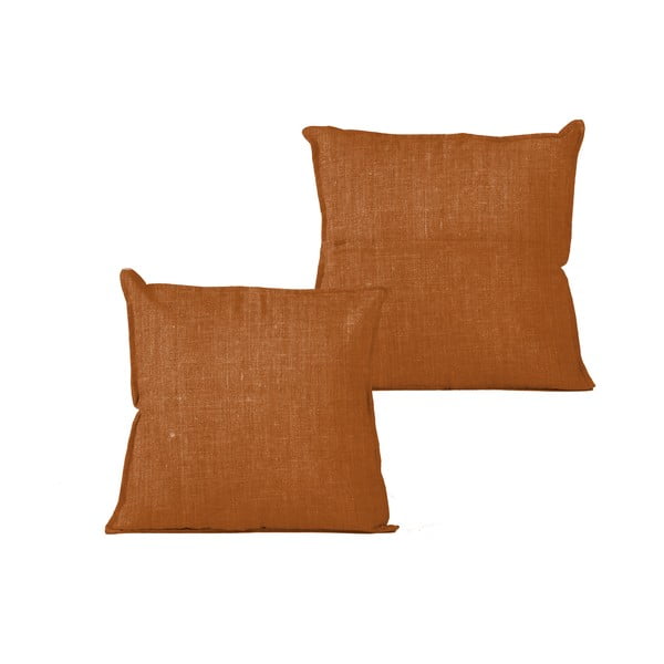 Oranžs spilvens Really Nice Things Terracota, 45 x 45 cm-image-2