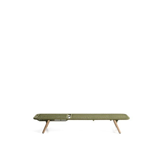 Zaļš metāla regulējams dārza zvilnis Dandara – Kave Home-image-4