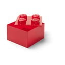 Sarkana plastmasas uzglabāšanas kaste bērniem 25x25x18 cm – LEGO®