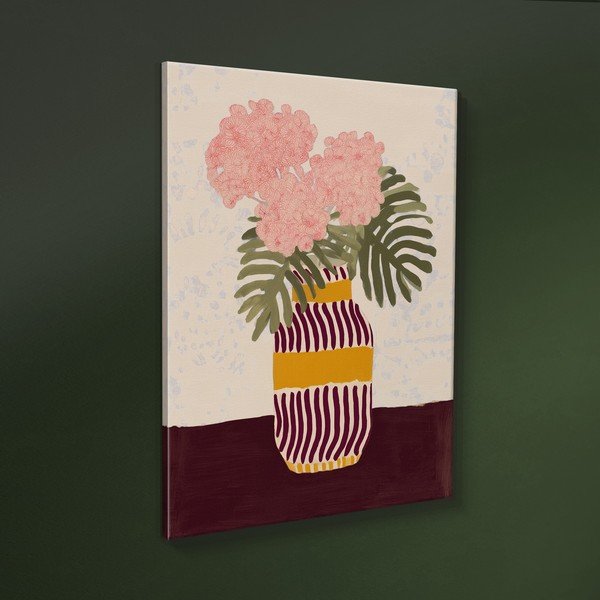 Glezna 60x80 cm Striped Vase – Styler-image-2