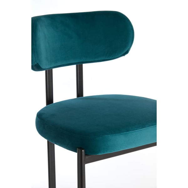 Zaļganzili samta pusdienu krēsli (2 gab.) Sonja – Light & Living-image-2