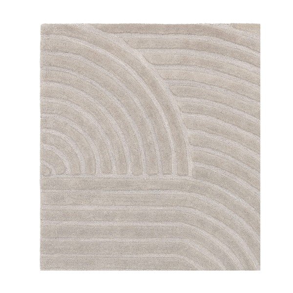 Gaiši pelēks vilnas paklājs 160x230 cm Hague – Asiatic Carpets-image-4