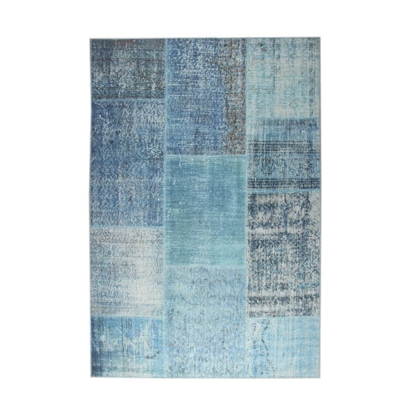 Zils paklājs Eko Rugs Esinam, 75 x 150 cm
