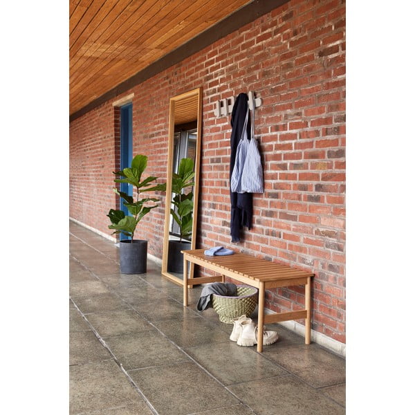 Pelēks sienas pakaramais no oša koka Merry - Hübsch-image-2