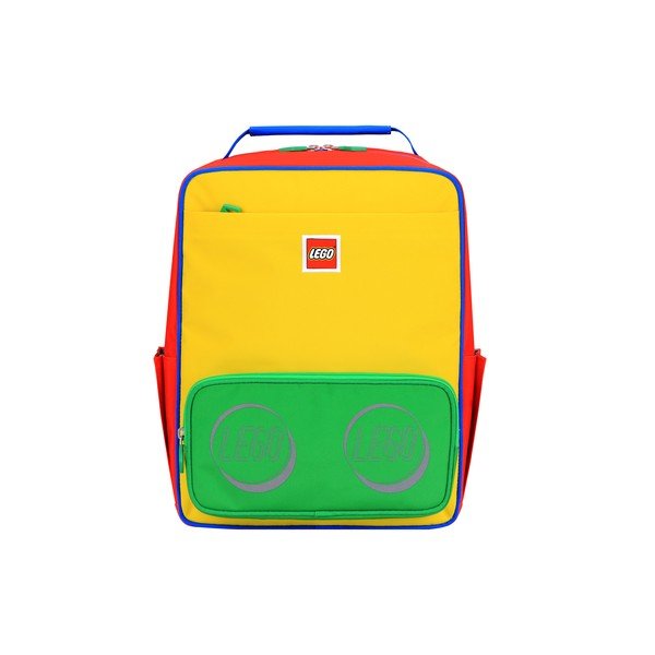 Sarkana, dzeltena un zaļa LEGO® Tribini Corporate Classic bērnu mugursoma