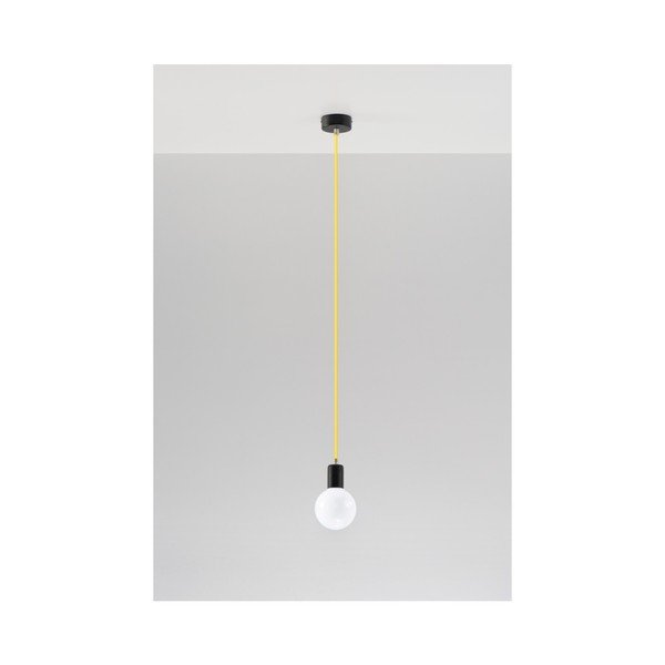 Dzeltena piekaramā lampa Sollux Bombilla-image-2