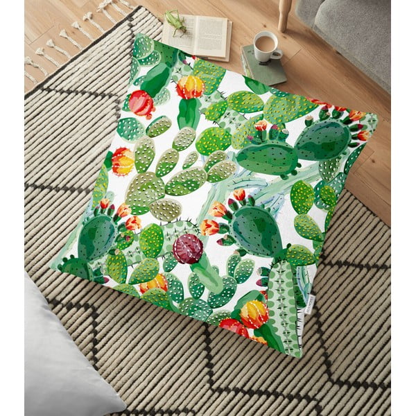 Spilvendrāna ar kokvilnas maisījumu Minimalist Cushion Covers Cactus, 70 x 70 cm
