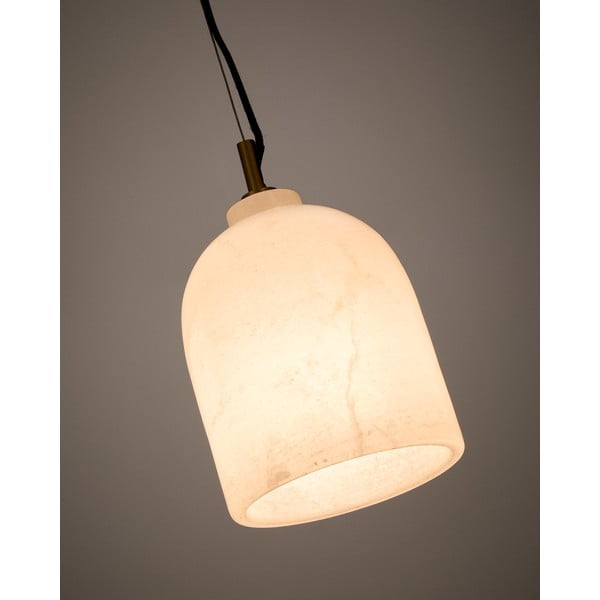 Ziloņkaula krāsas piekaramā lampa ø 15 cm Shenli – Kave Home-image-3