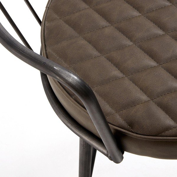 Brūns bāra krēsls Kave Home, augstums 92 cm-image-1