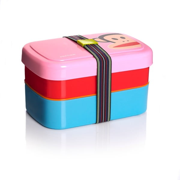 LEGO® Paul Frank divstāvu uzkodu kaste, rozā krāsā