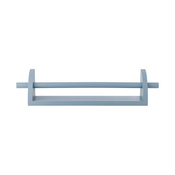 Zils paulonijas masīvkoka bērnu plauktiņš 60 cm Mingus – Bloomingville Mini-image-3
