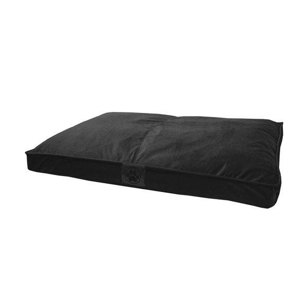 Pelēka zamšādas gulta 110x70 cm Dog Box – Ego Dekor