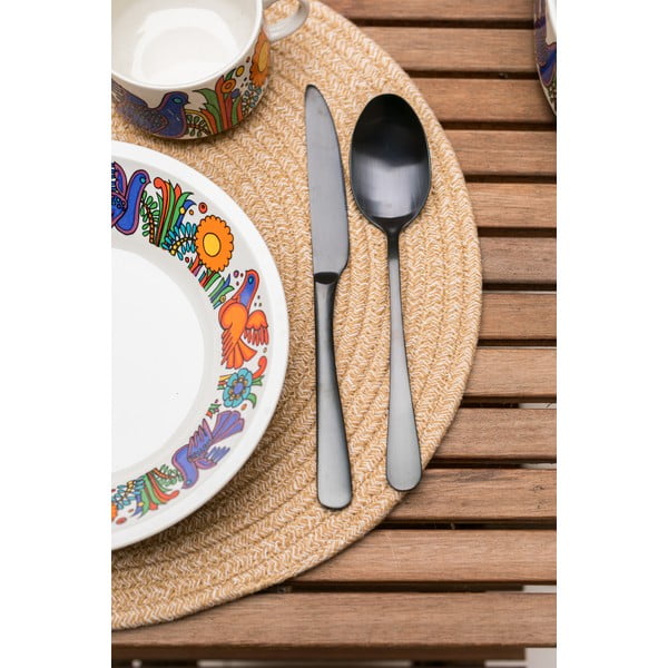 Dabīgs paliktnis ar kokvilnas maisījumu Tiseco Home Studio, ø 38 cm-image-2