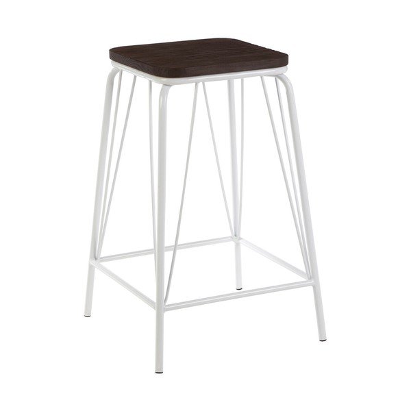 Balts/tumša dabīga toņa gobas masīvkoka ķeblis District – Premier Housewares