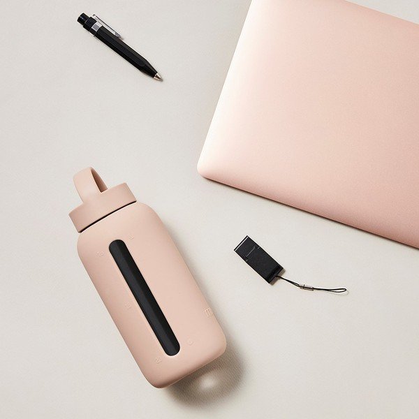 Gaiši brūna pudele ceļojumiem 720 ml Desert Rose – Muuki-image-1