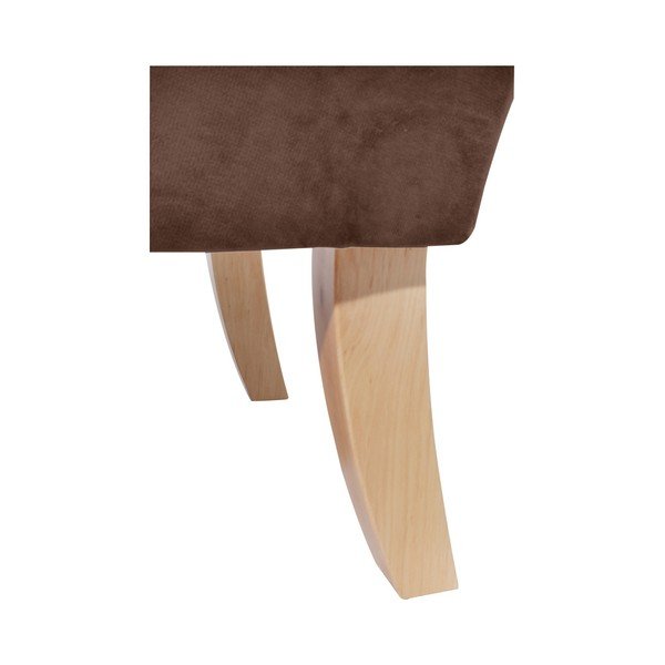 Brūns atzveltnes krēsls Max Winzer Brandon Suede-image-2