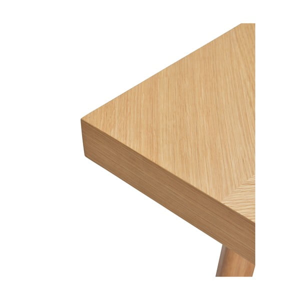 Ēdamgalds ar ozolkoka imitāciju 80x160 cm Herringbone – Hübsch-image-3