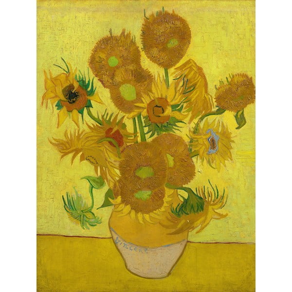 Reproducēta glezna 30x40 cm Sunflowers, Vincent van Gogh – Fedkolor