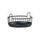 Stiepļu metāla uzglabāšanas grozs ø 22x8 cm Inu – Zone