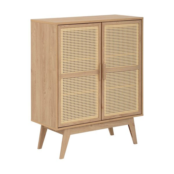 Dabīga toņa skapītis ar ozolkoka imitāciju 87x110 cm Bridget – Støraa-image-2