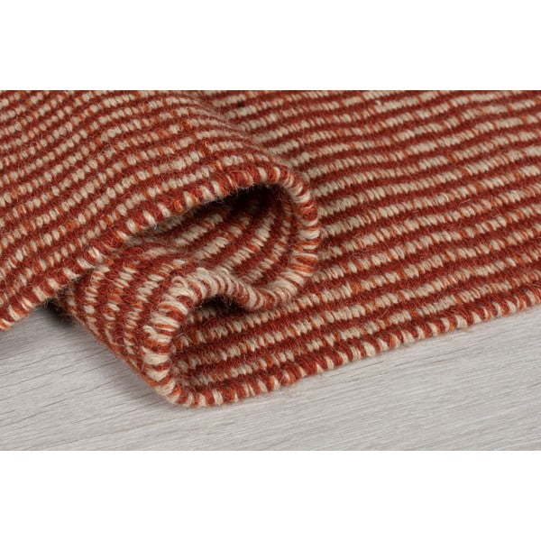 Oranžs vilnas paklājs Flair Rugs Anu, 60 x 200 cm-image-2